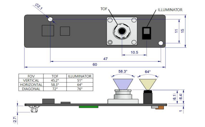 原理图 - meerecompany S100D ToF 3D深度摄像头